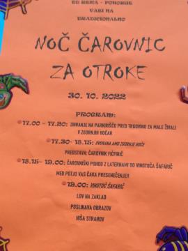 Vabilo Noč čarovnic
